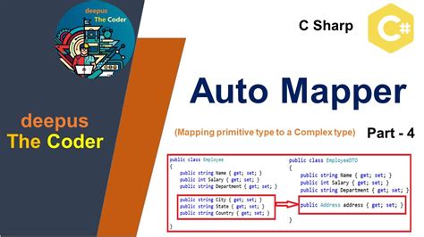 28 Apr 2015 ... ... Automapper is a simple reusable component which helps you to copy ... What is StringBuilder in C#?. C# interview questions•119 views · 23:43.